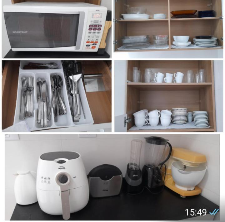 Apartamento Pe Na Areia Гуаружа Екстериор снимка